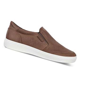 Ecco Soft 7 Slip-on Casual Skor Herr Bruna | SE 481MQZ